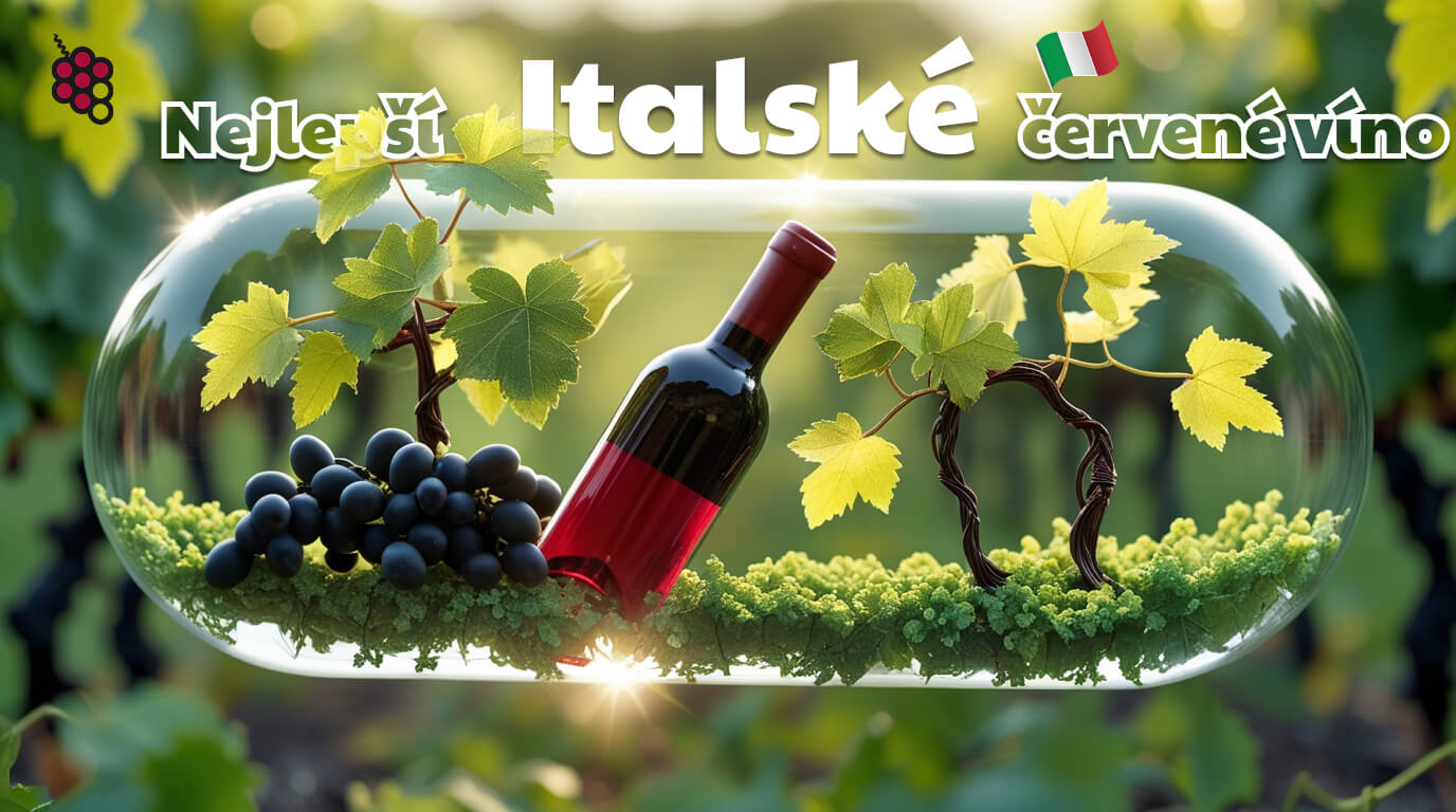 Průvodce nejlepším italským červeným vínem z každé oblasti