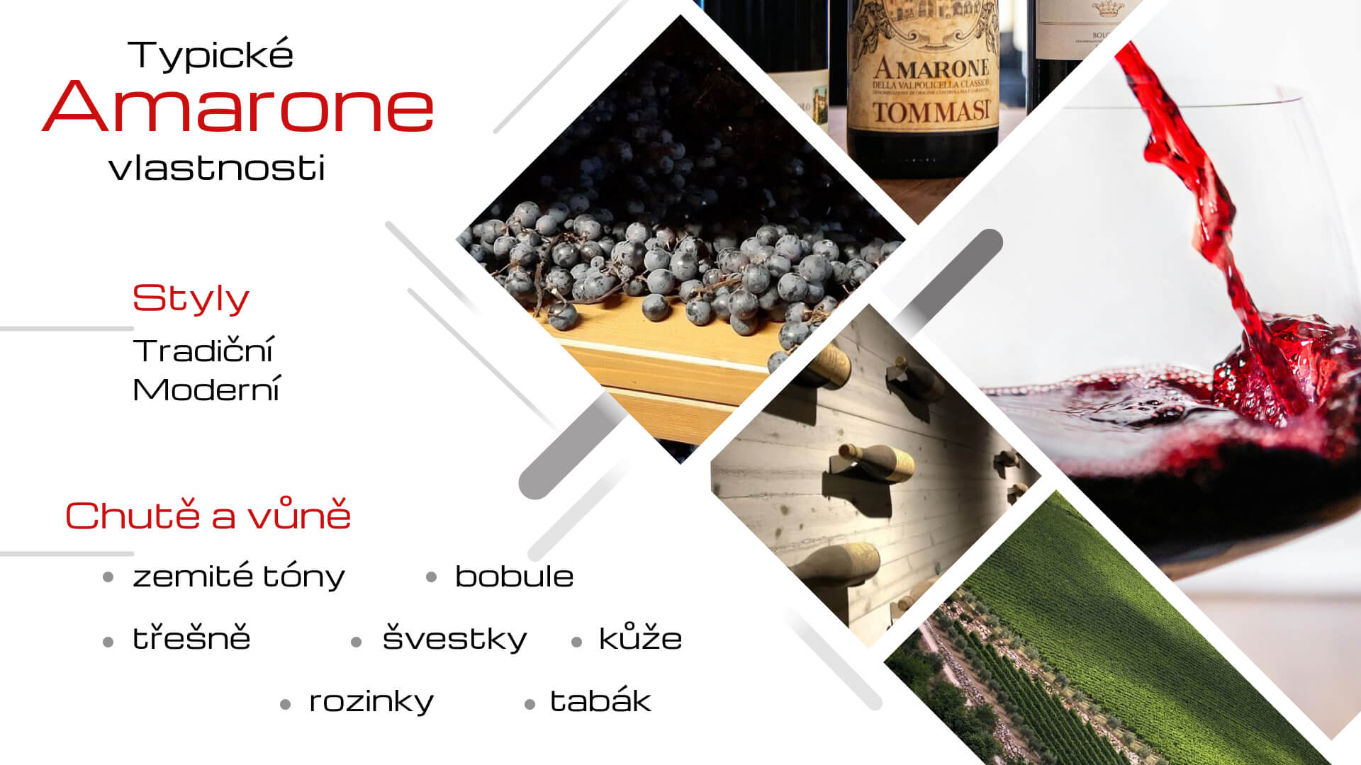 Typické vlastnosti Amarone